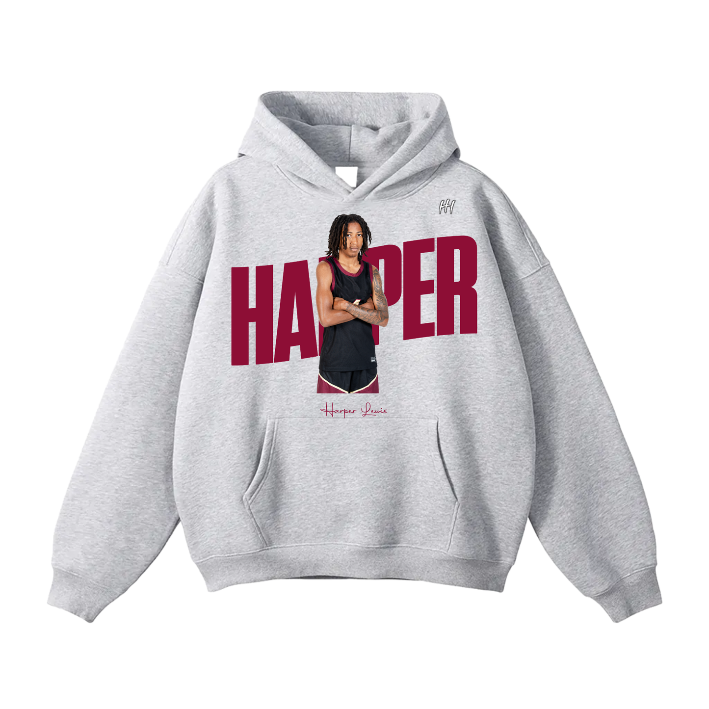 Harper Lewis Oversize Fleeced Hoodie
