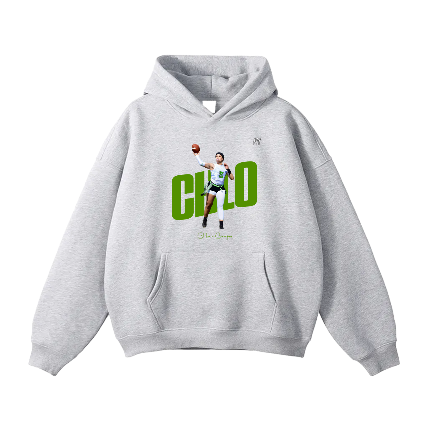 Chloe Campos Oversize Fleeced Hoodie