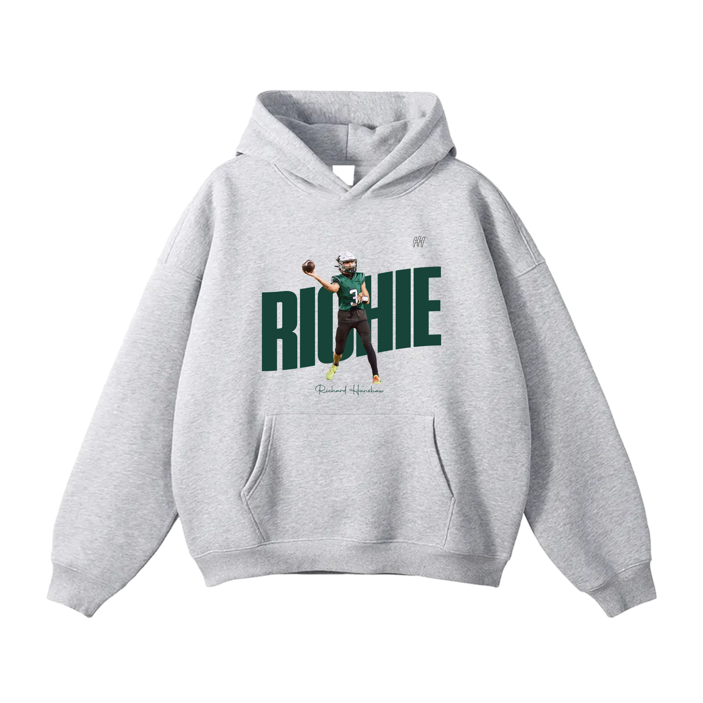 Richard Hanshaw Oversize Fleeced Hoodie