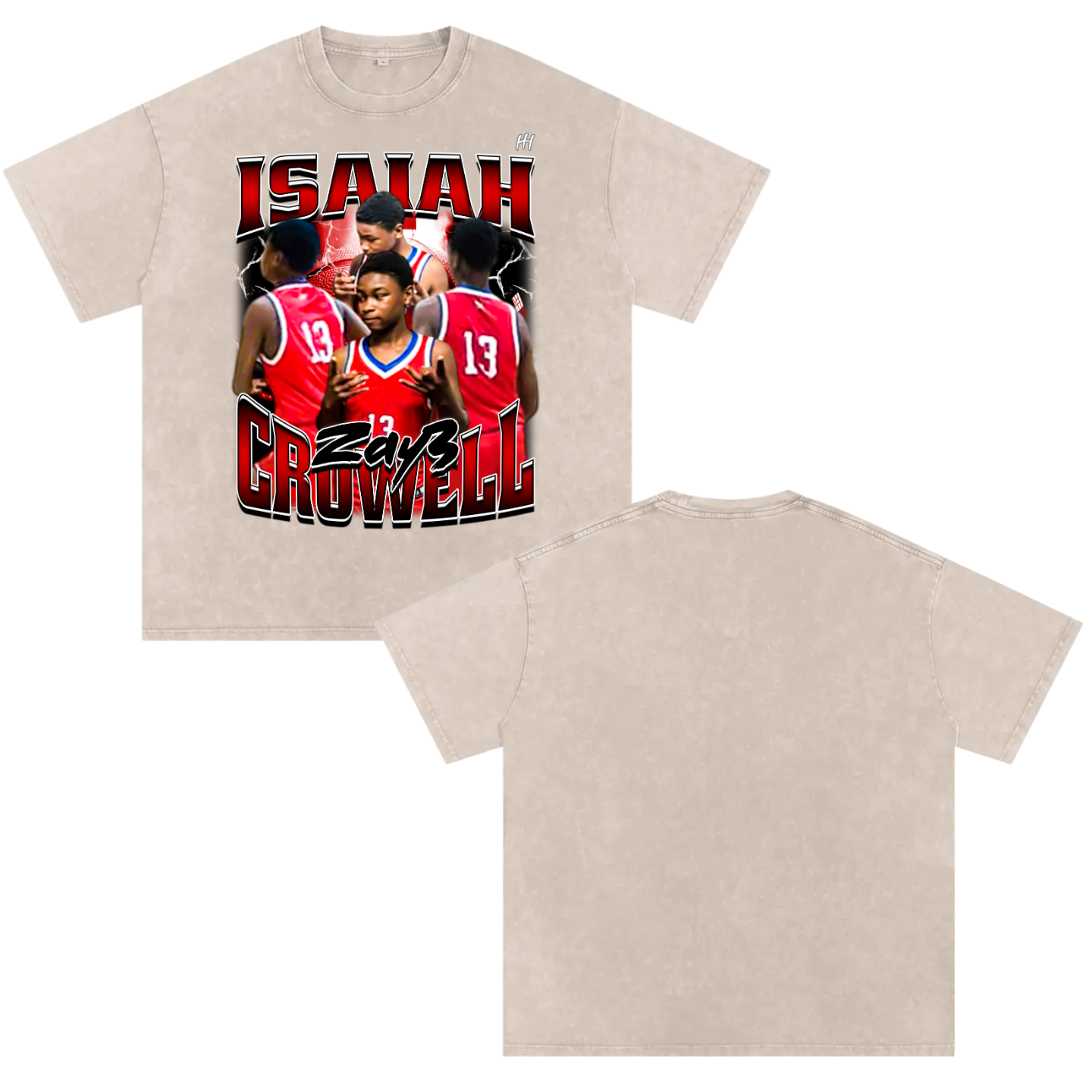 Isaiah Crowell Heavyweight Oversized T-shirt