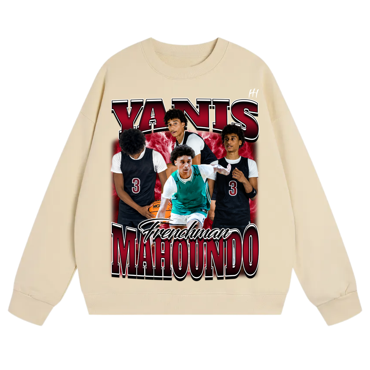 Yanis Mahoundo Heavyweight Crewneck Sweatshirt