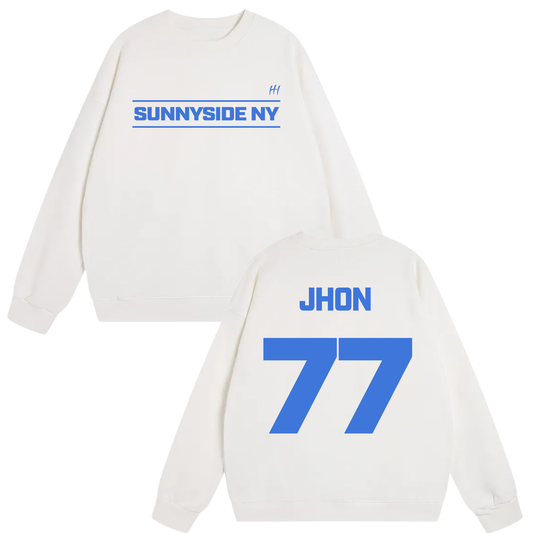 Jhon Pierre Ocampo Heavyweight Crewneck Sweatshirt