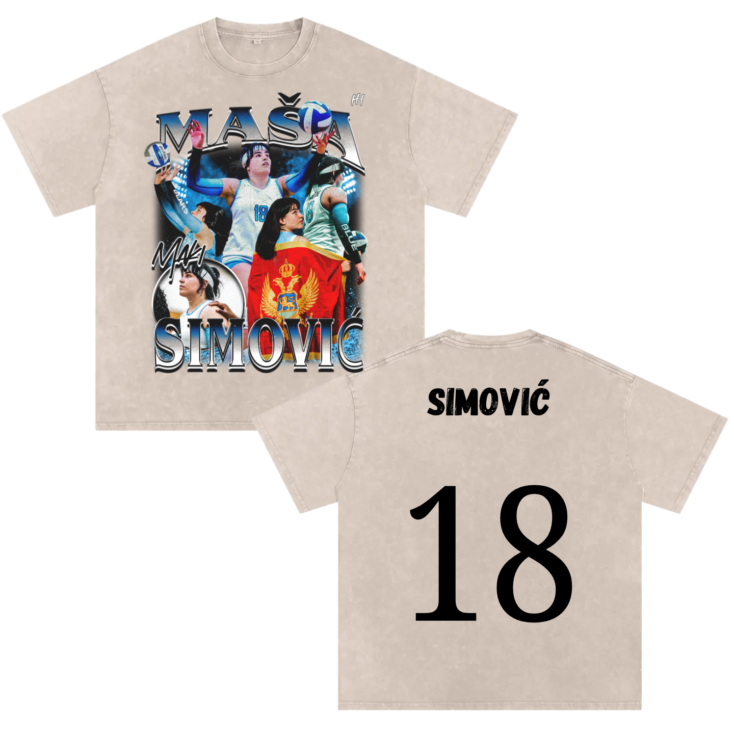 Masa Simovic Heavyweight Oversized T-shirt