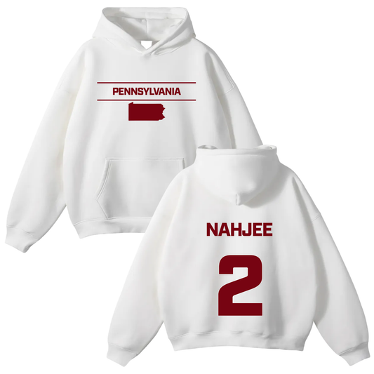 Nahjee Adams Oversize Fleeced Hoodie