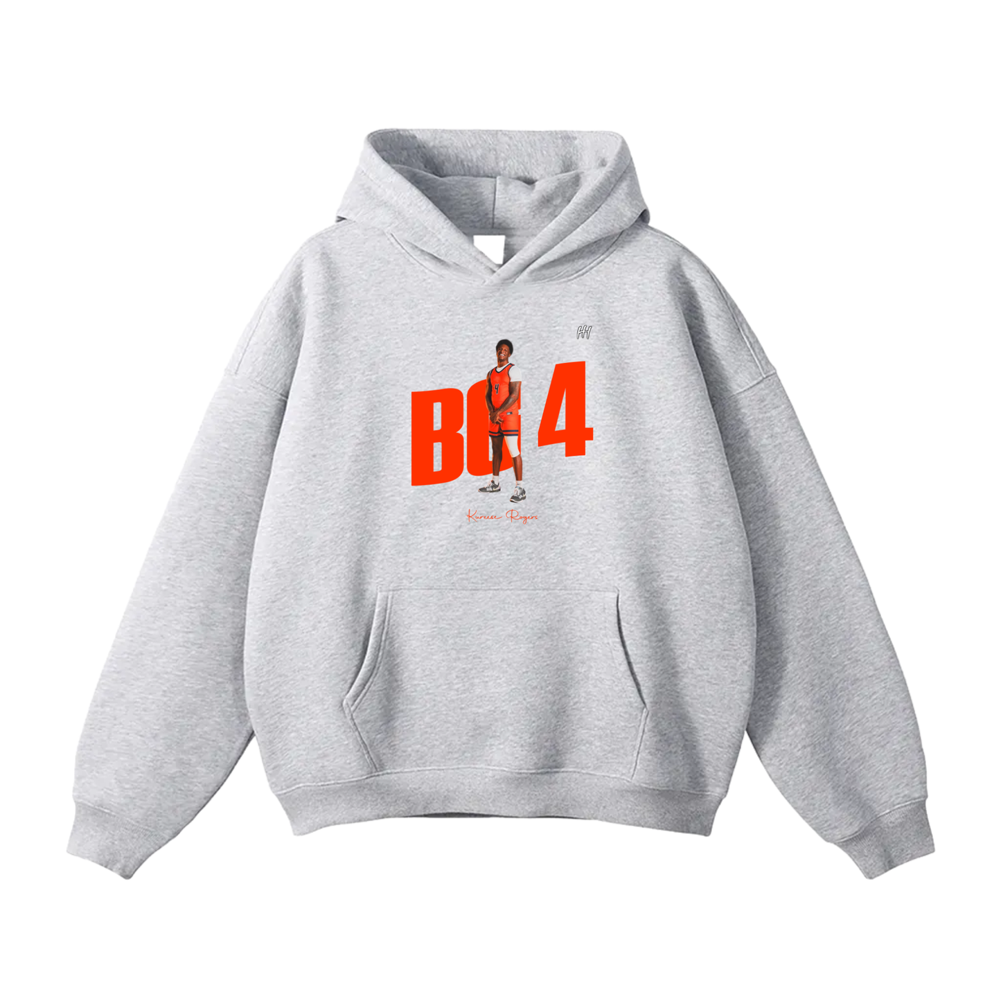 Kureese Rogers Oversize Fleeced Hoodie