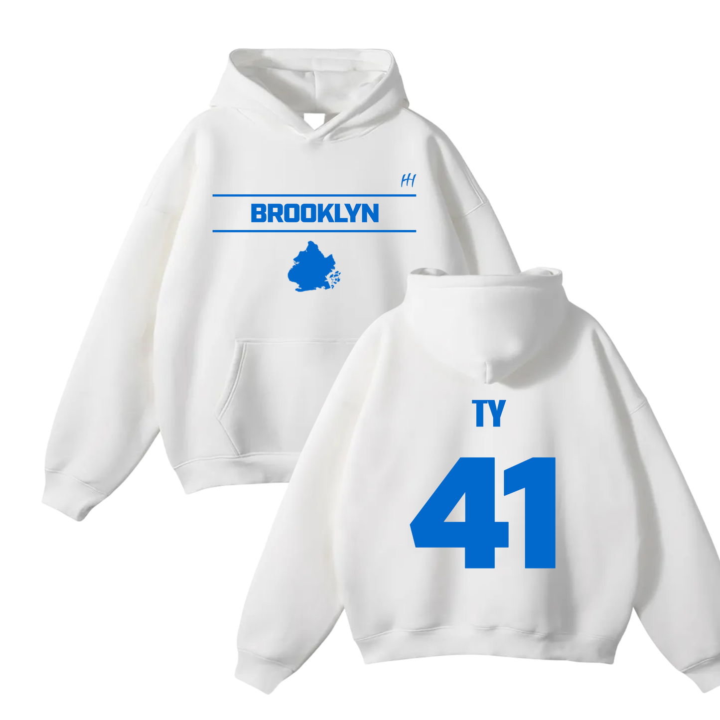 Tyler Johnson Oversize Fleeced Hoodie
