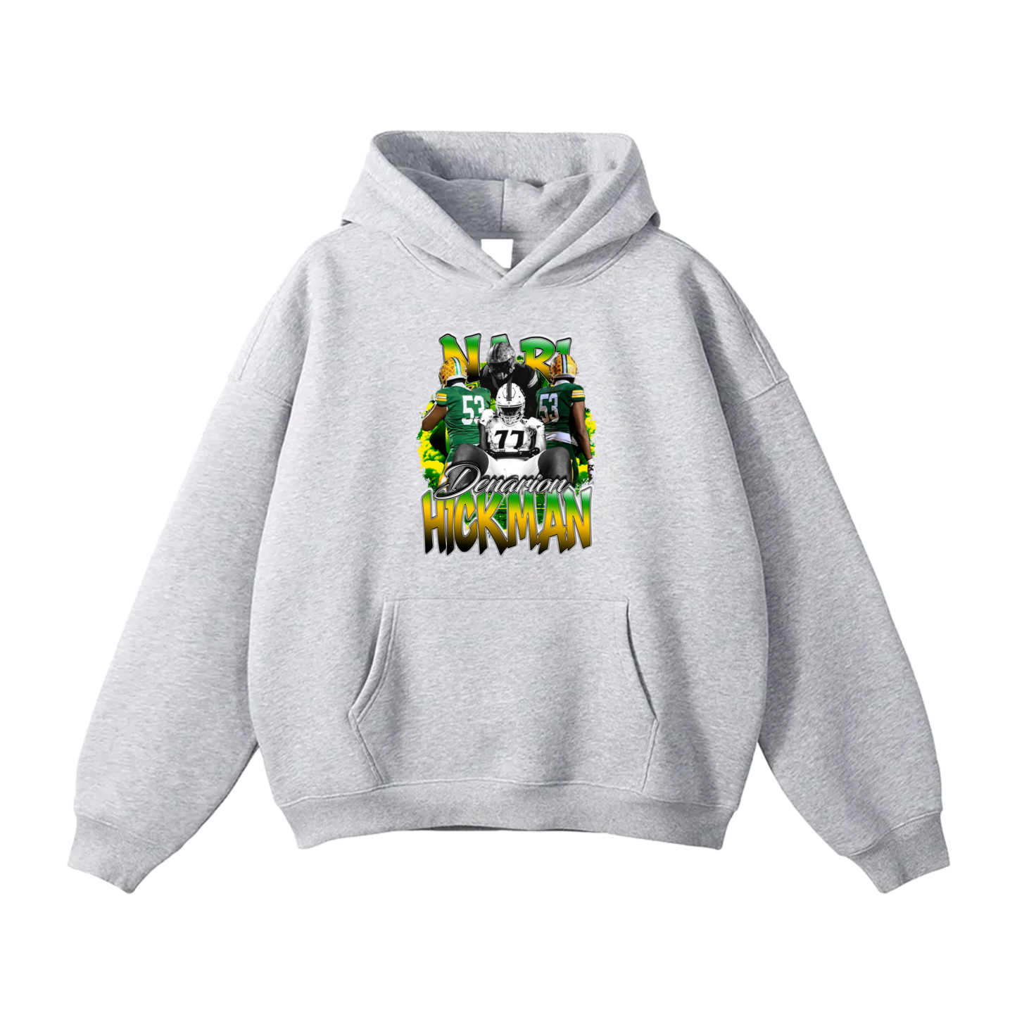 Denarion Hickman Oversize Fleeced Hoodie