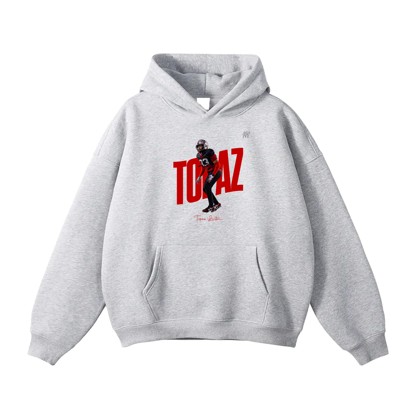 Topaz Linton Oversize Fleeced Hoodie