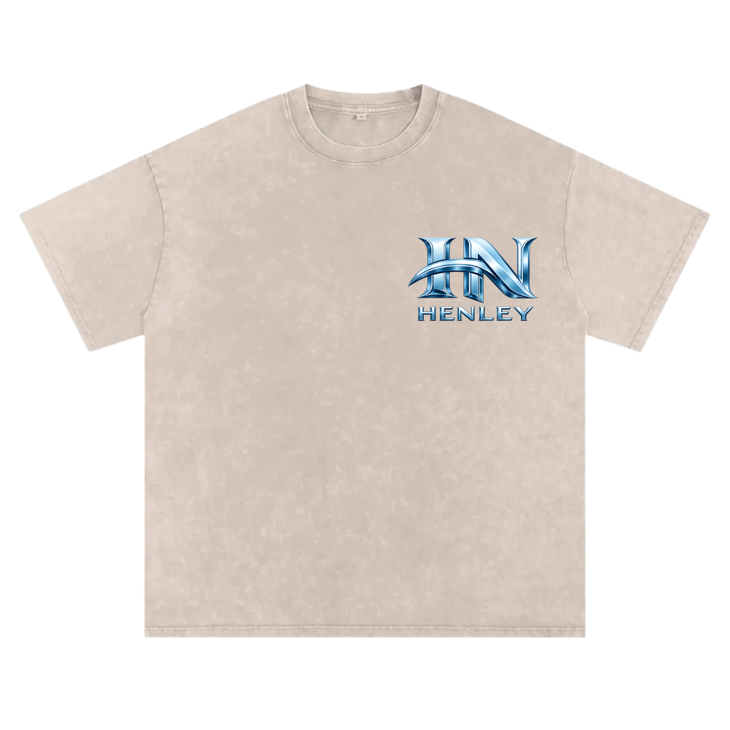 Bxnktellr Henley Oversized T-shirt