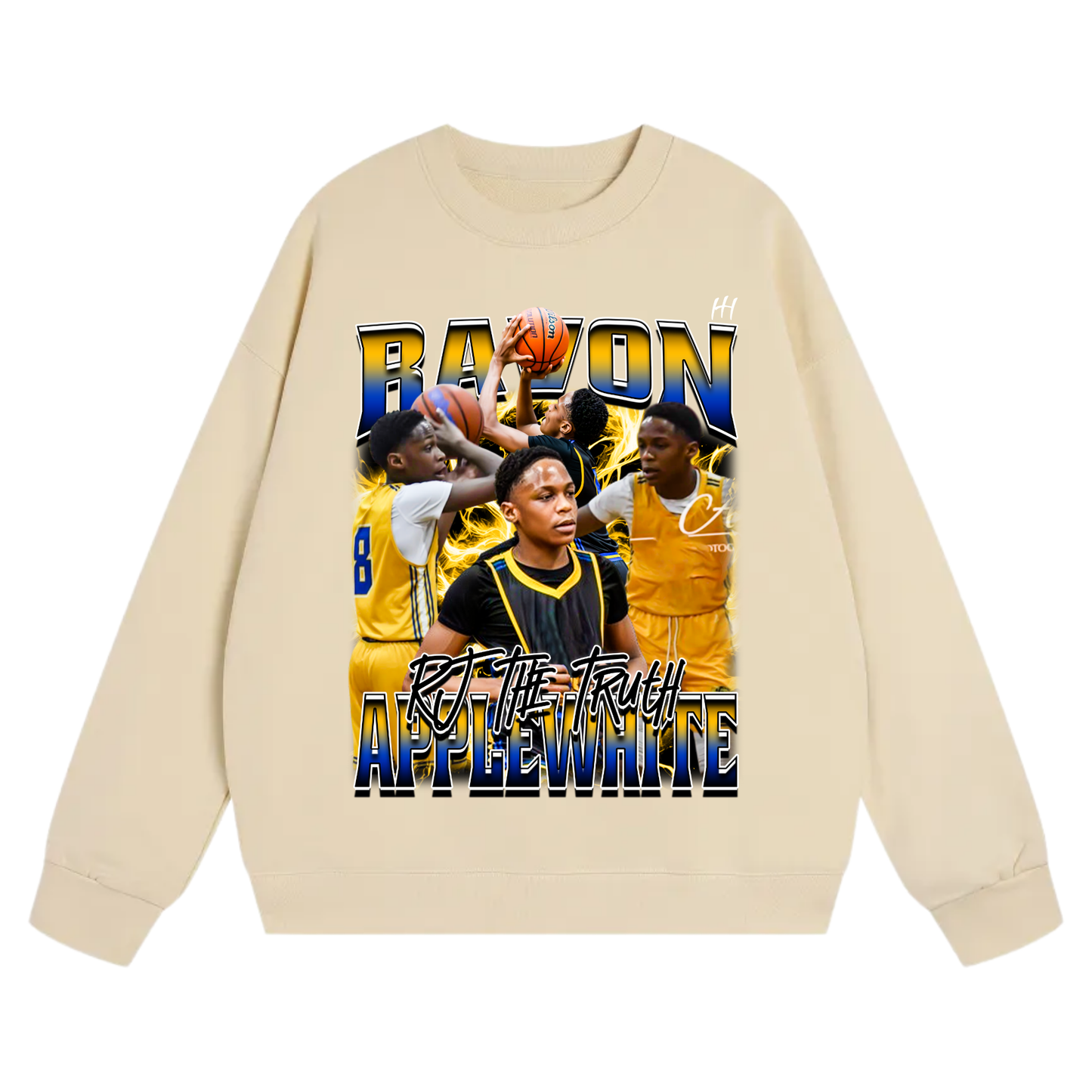Ravon Applewhite Heavyweight Crewneck Sweatshirt