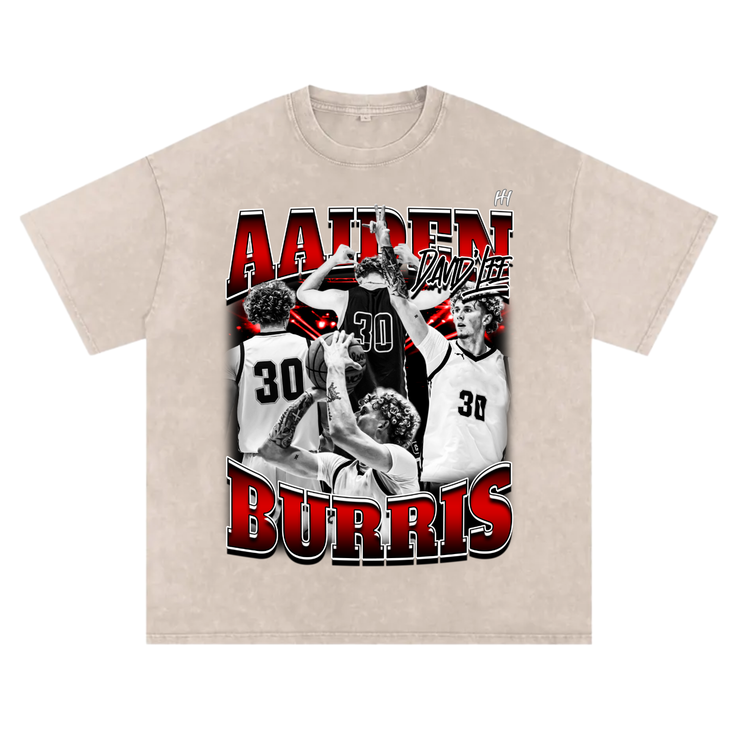 Aaiden David’Lee Burris Heavyweight Oversized T-shirt