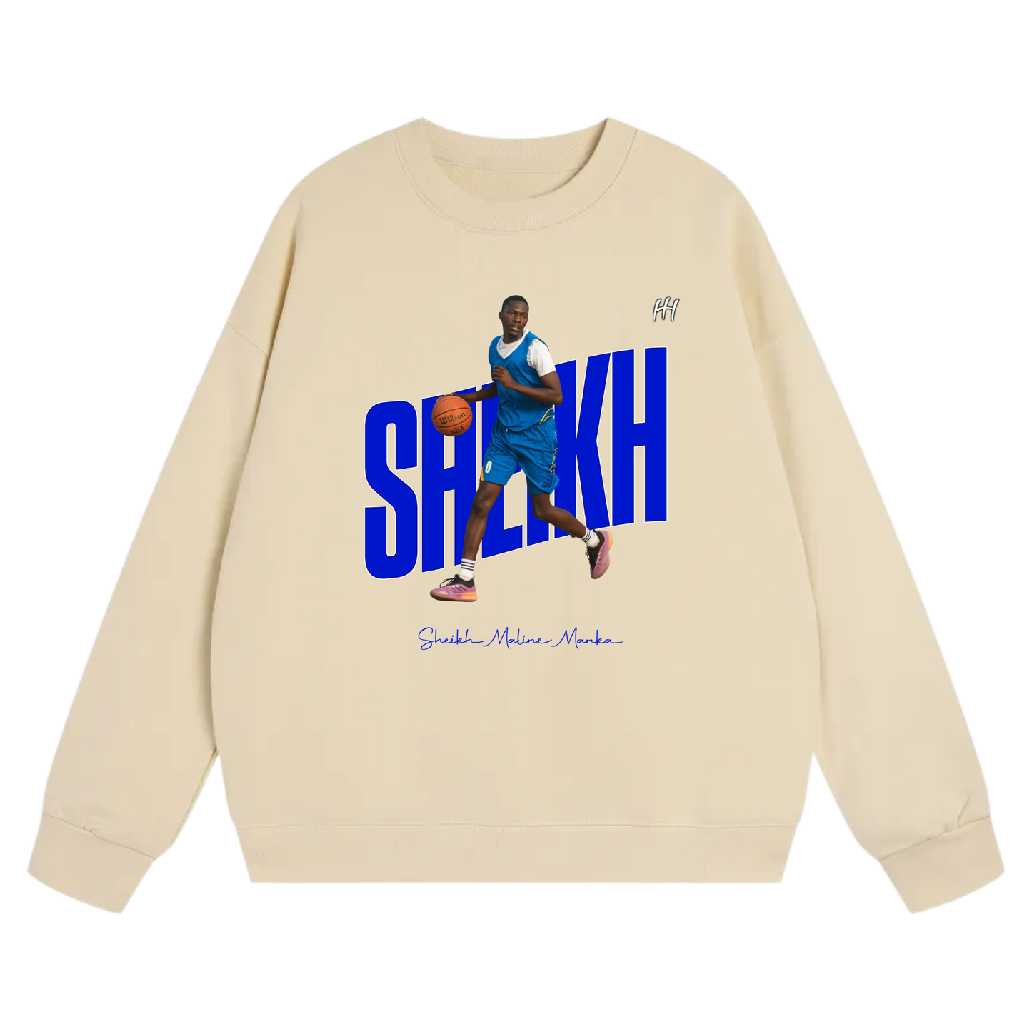 Sheikh Maline Manka Heavyweight Crewneck Sweatshirt