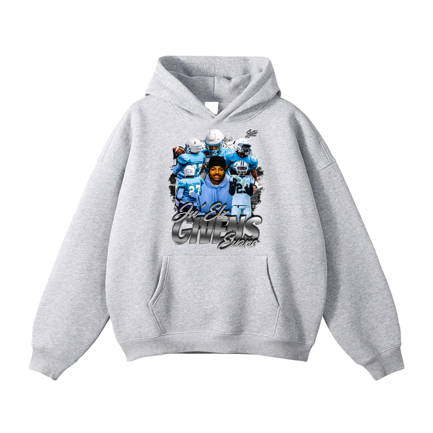 Ju’Elz Givens Evans Oversize Fleeced Hoodie