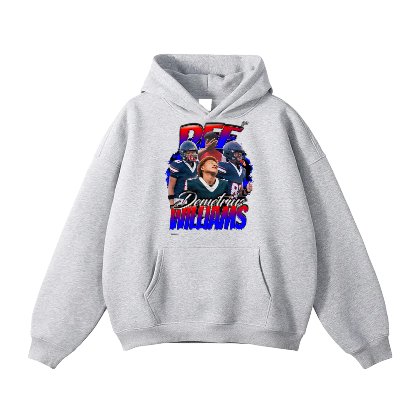 Demetrius Williams Oversize Fleeced Hoodie
