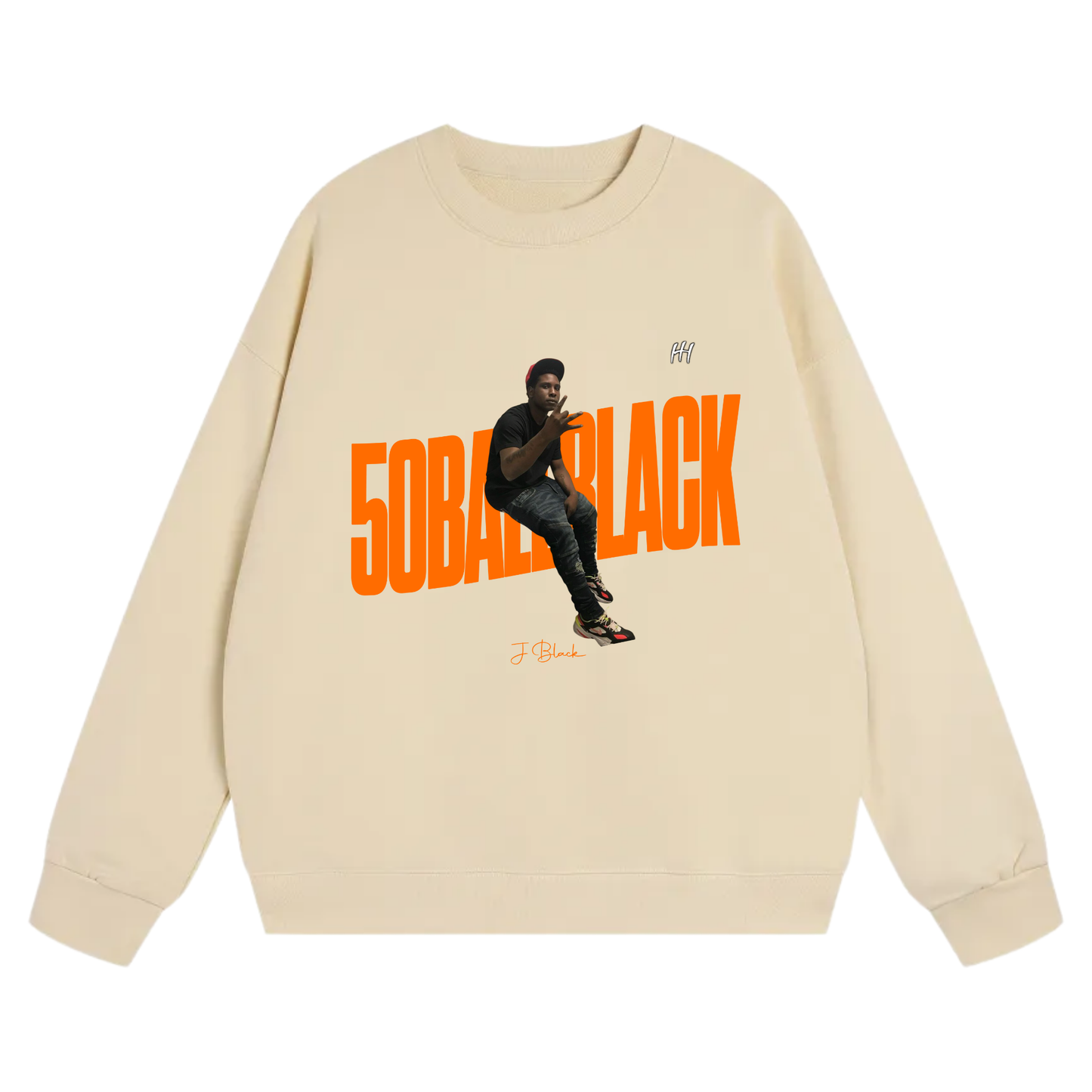 J Black Heavyweight Crewneck Sweatshirt