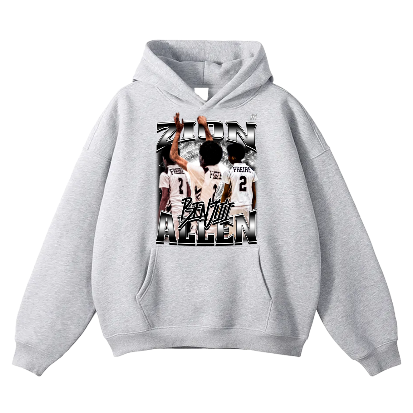 Zion Allen Oversize Fleeced Hoodie