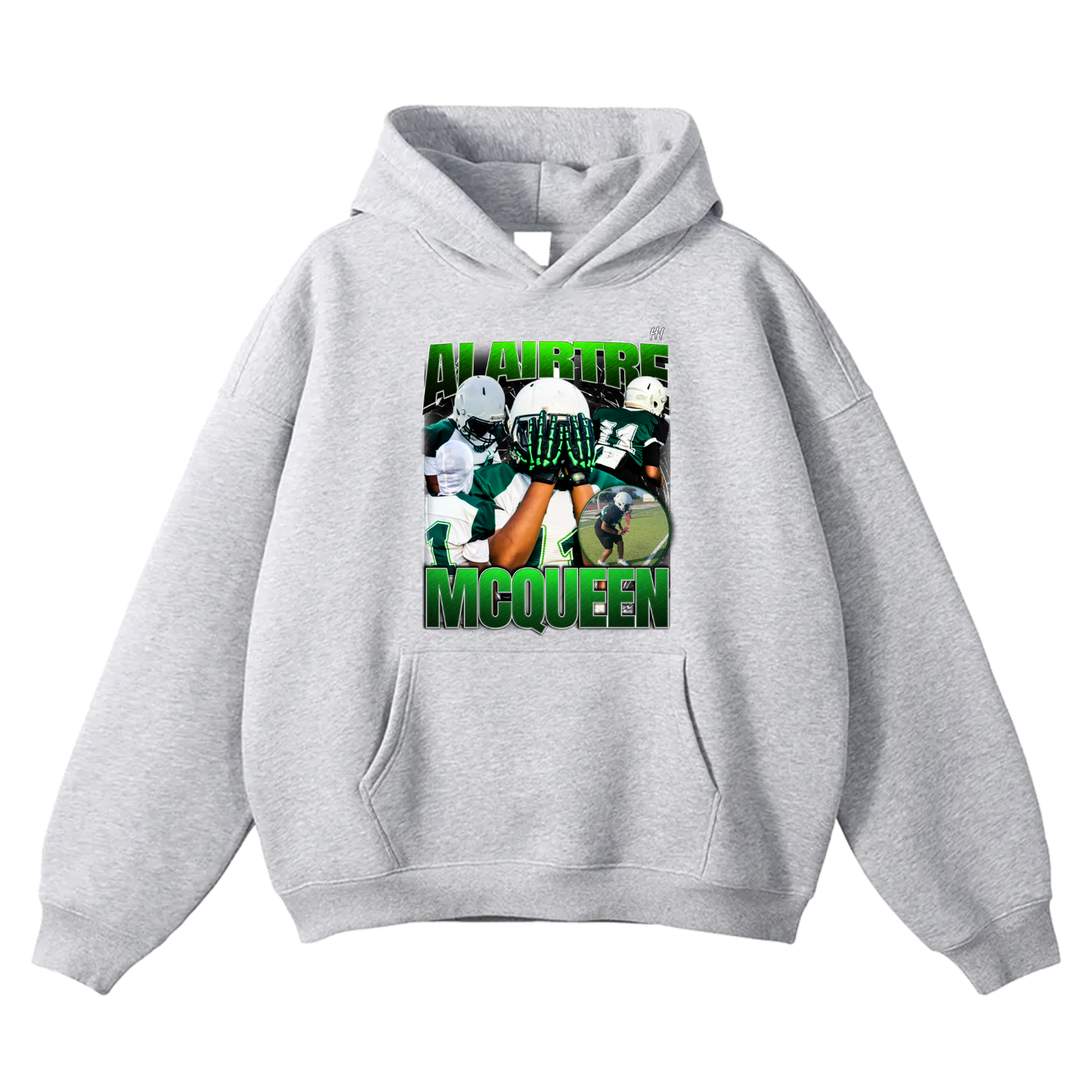Alairtre Mcqueen Oversize Fleeced Hoodie