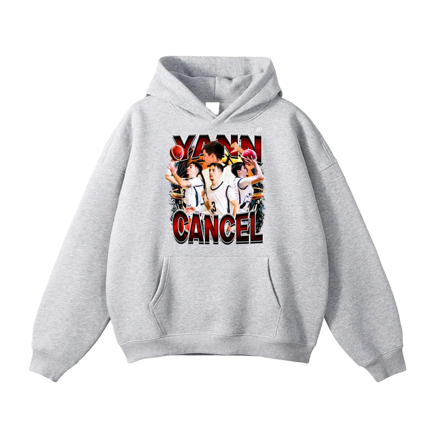 Yann Cancel Oversize Fleeced Hoodie