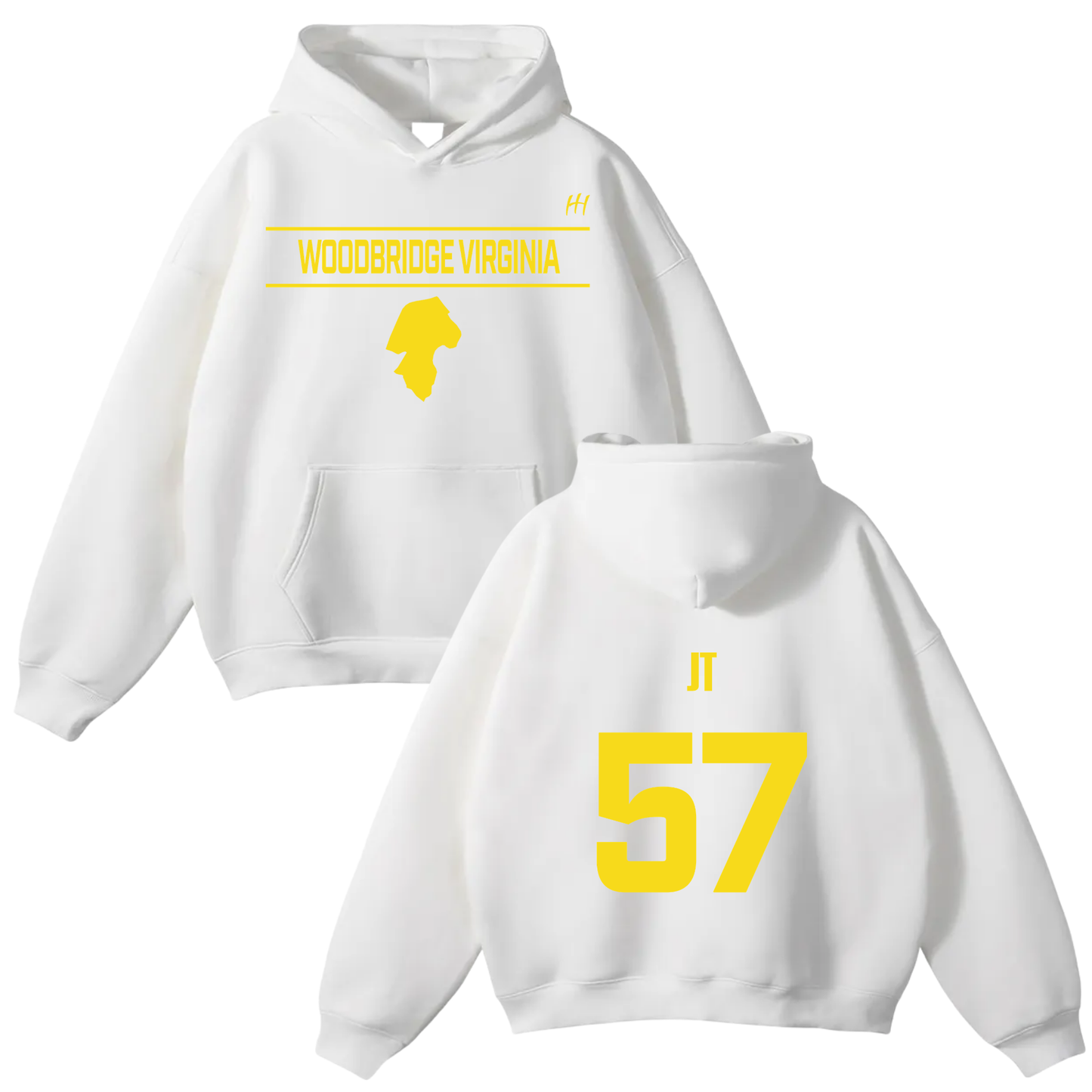 Justin Nelson Oversize Fleeced Hoodie