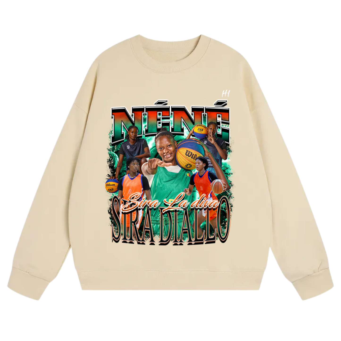 Néné Sira Diallo Heavyweight Crewneck Sweatshirt