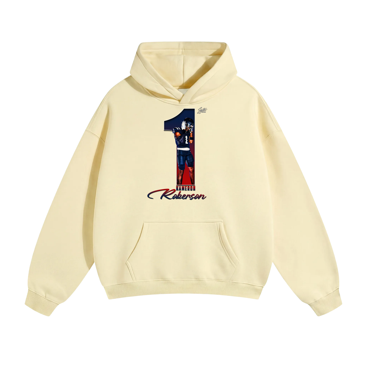 Kameron Roberson Oversize Fleeced Hoodie