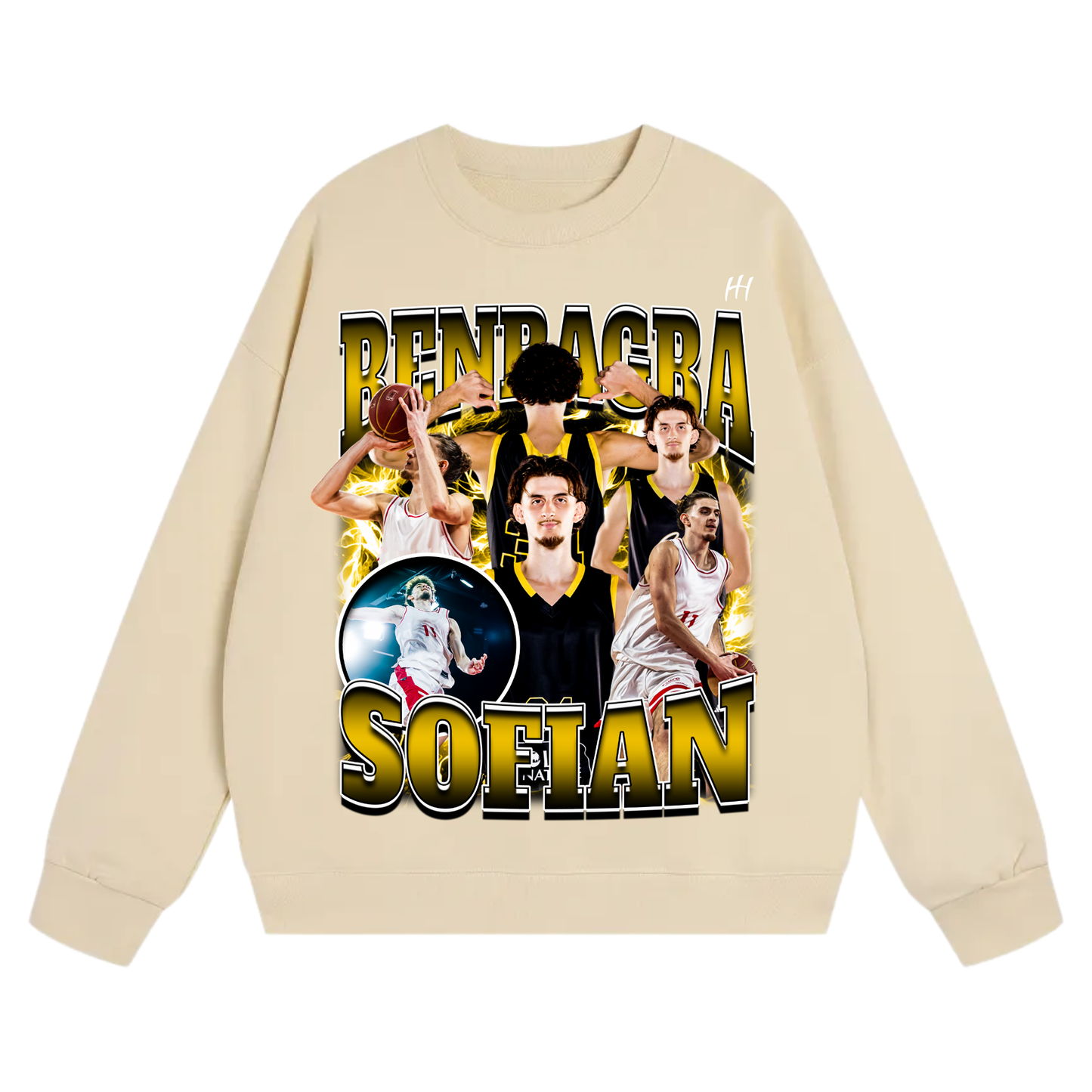 Benragba Sofian Heavyweight Crewneck Sweatshirt