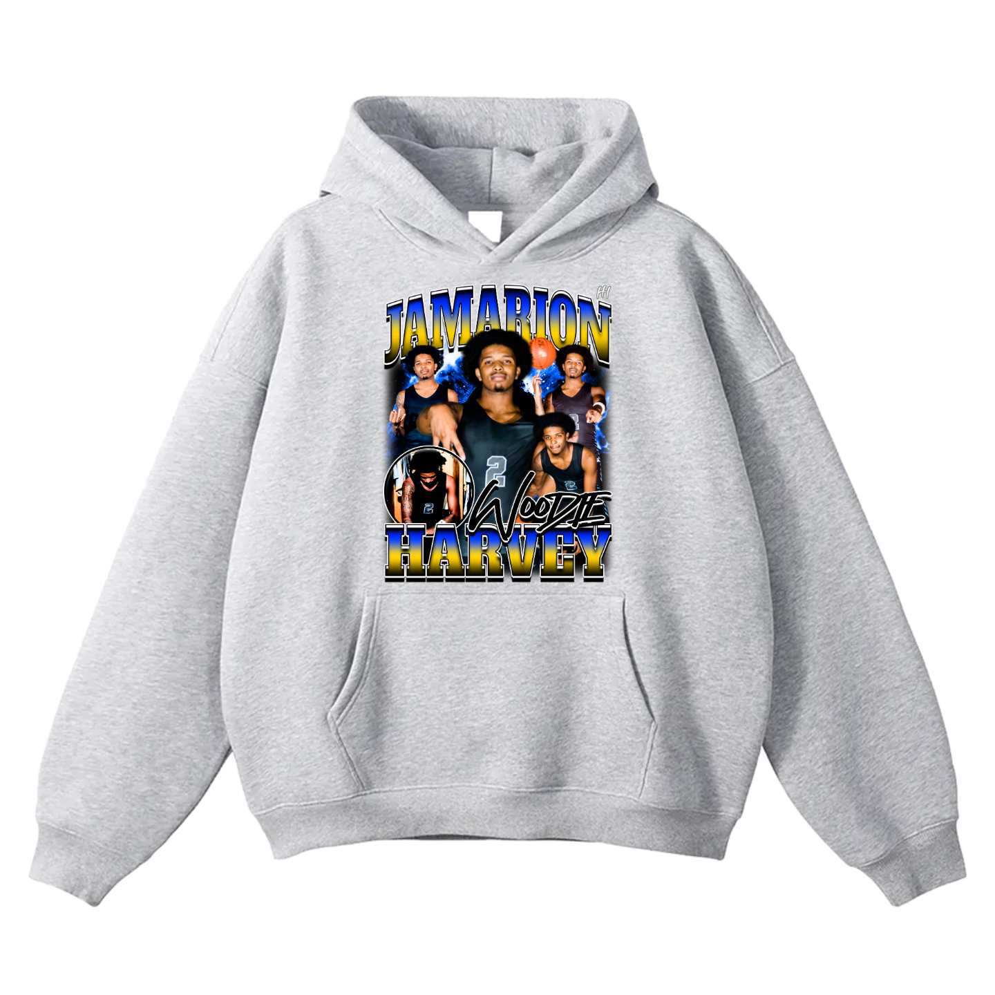 Jamarion Harvey Oversize Fleeced Hoodie
