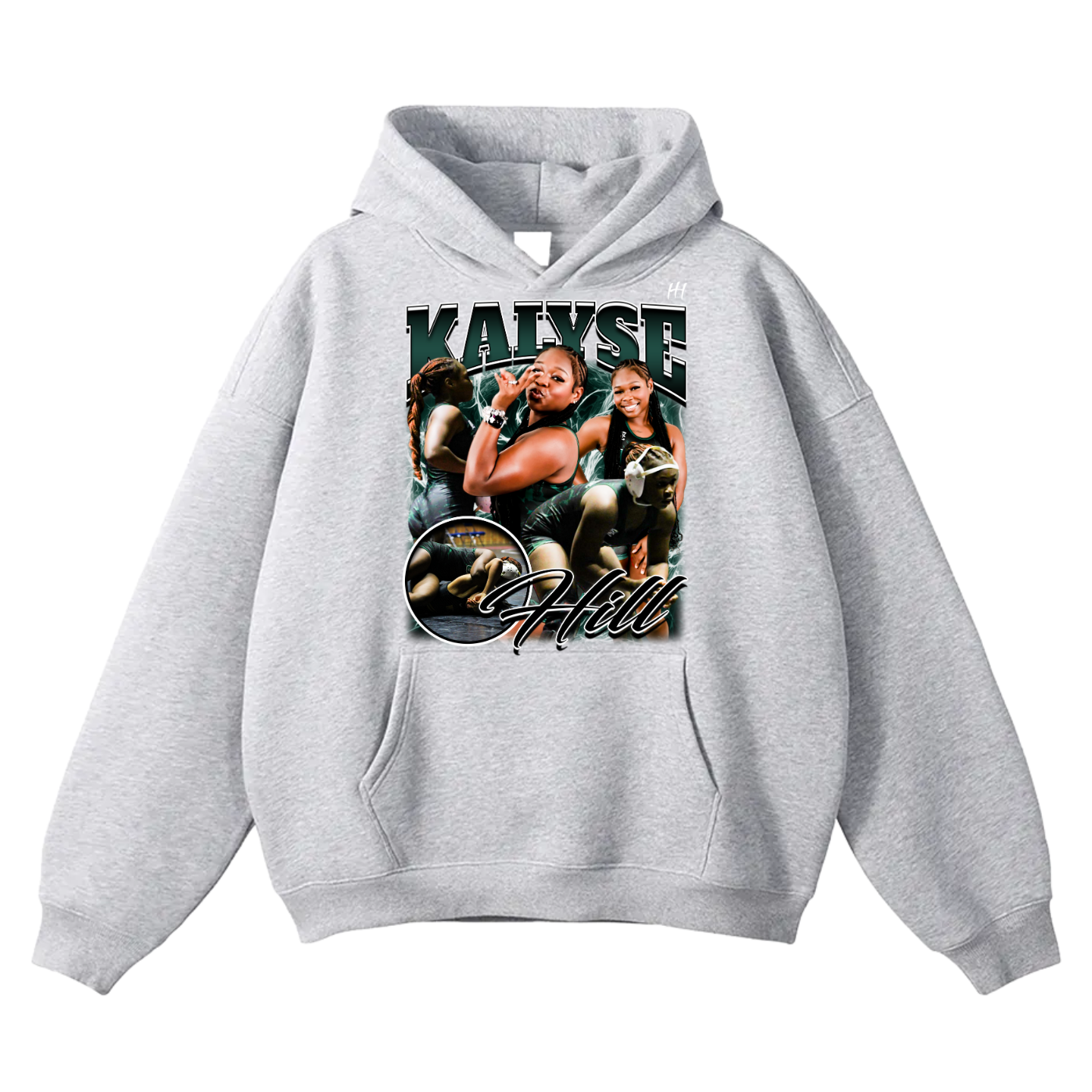 Kalyse Hill Oversize Fleeced Hoodie