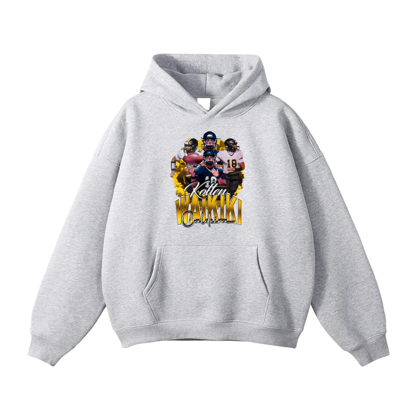 Kolten Waikiki-Caldeira Oversize Fleeced Hoodie