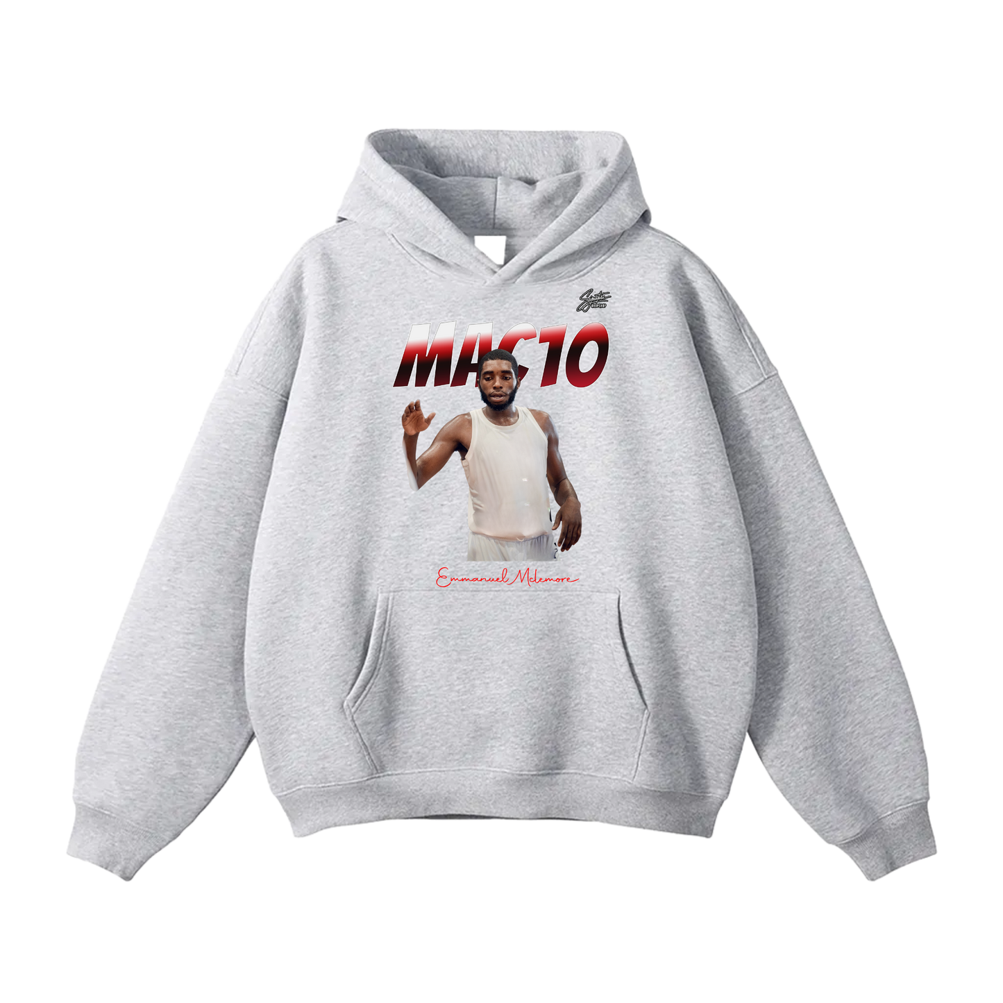 Emmanuel Mclemore Oversize Fleeced Hoodie