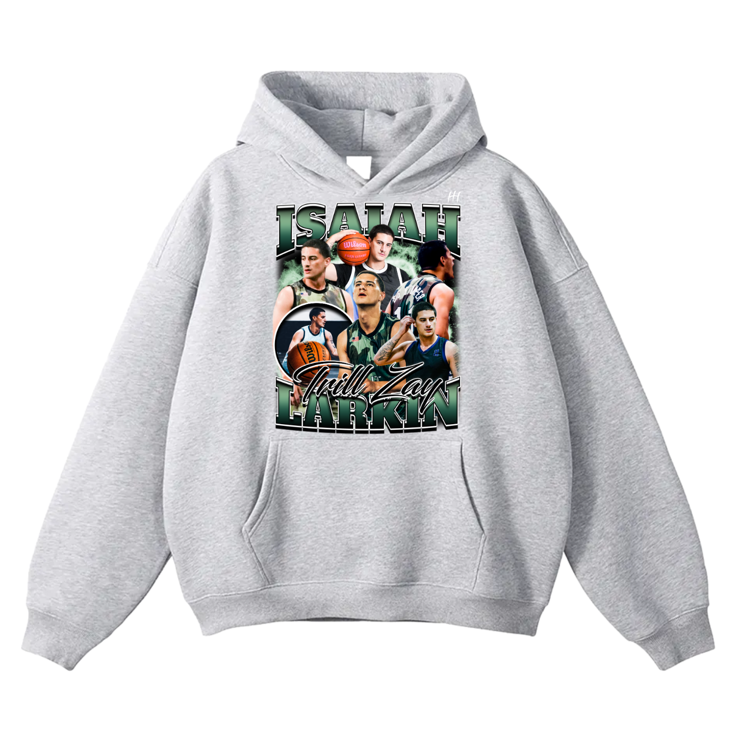 Isaiah Larkin Oversize Fleeced Hoodie