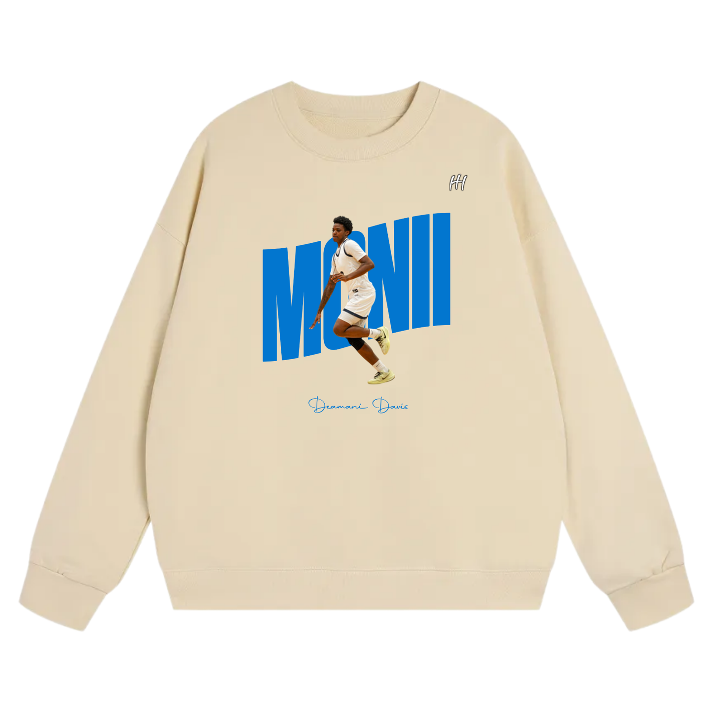 Deamani Davis Heavyweight Crewneck Sweatshirt
