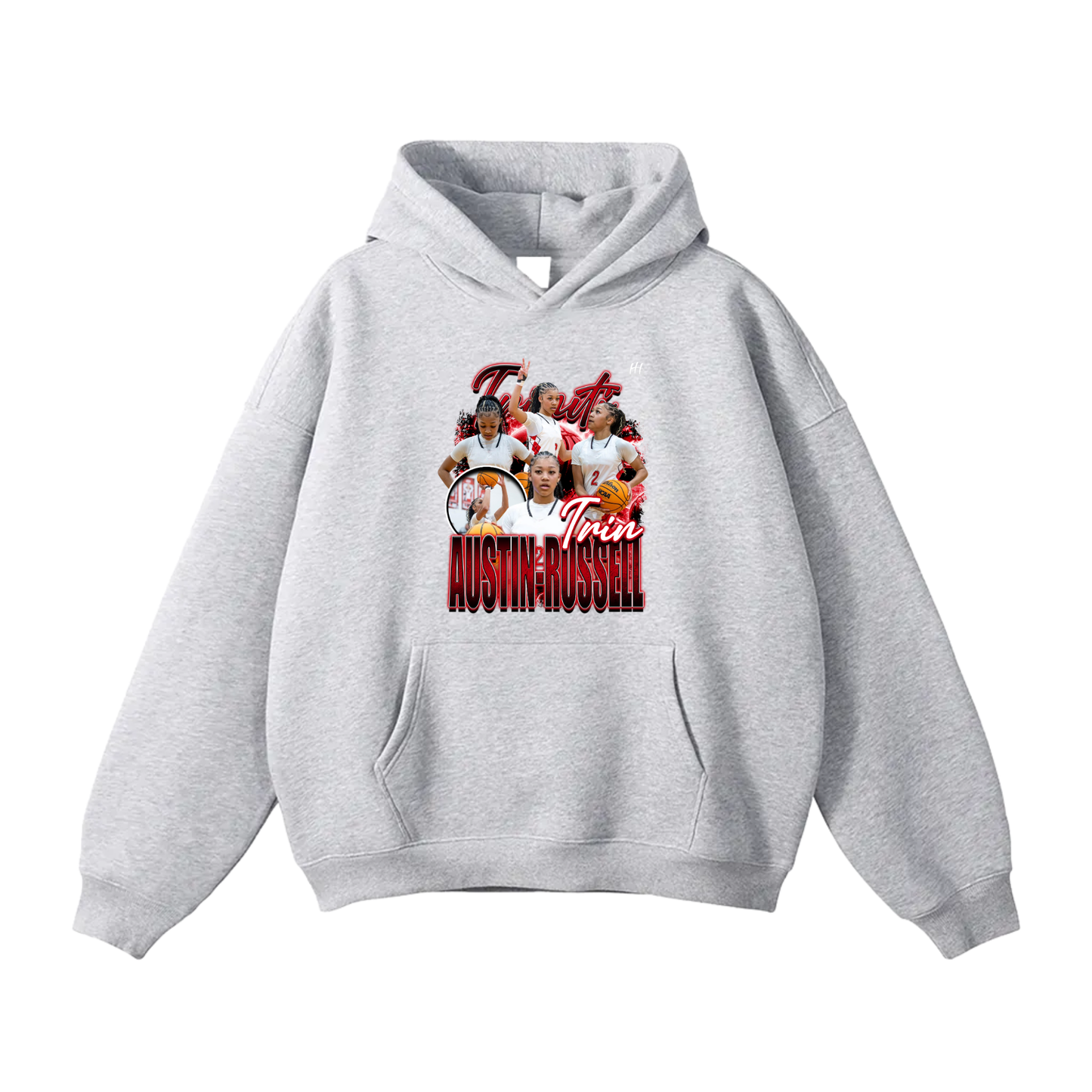 Triniti Austin-Russell Oversize Fleeced Hoodie