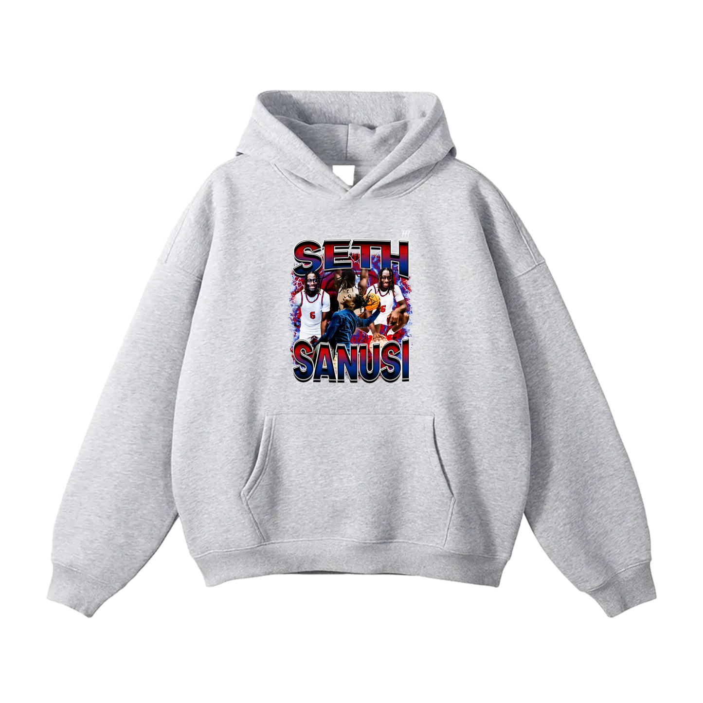 Seth Sanusi Oversize Fleeced Hoodie