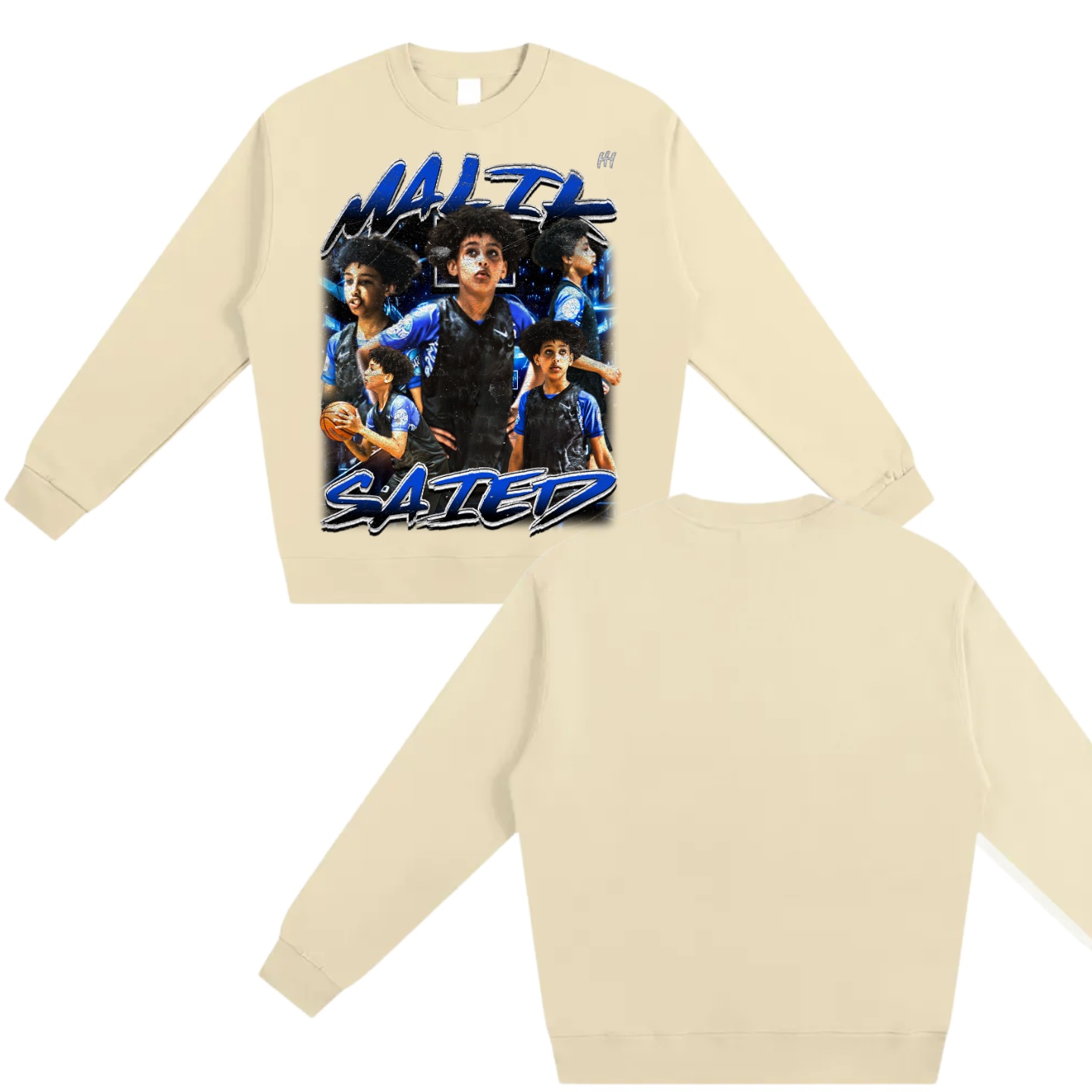 Malik Saied Heavyweight Crewneck Sweatshirt
