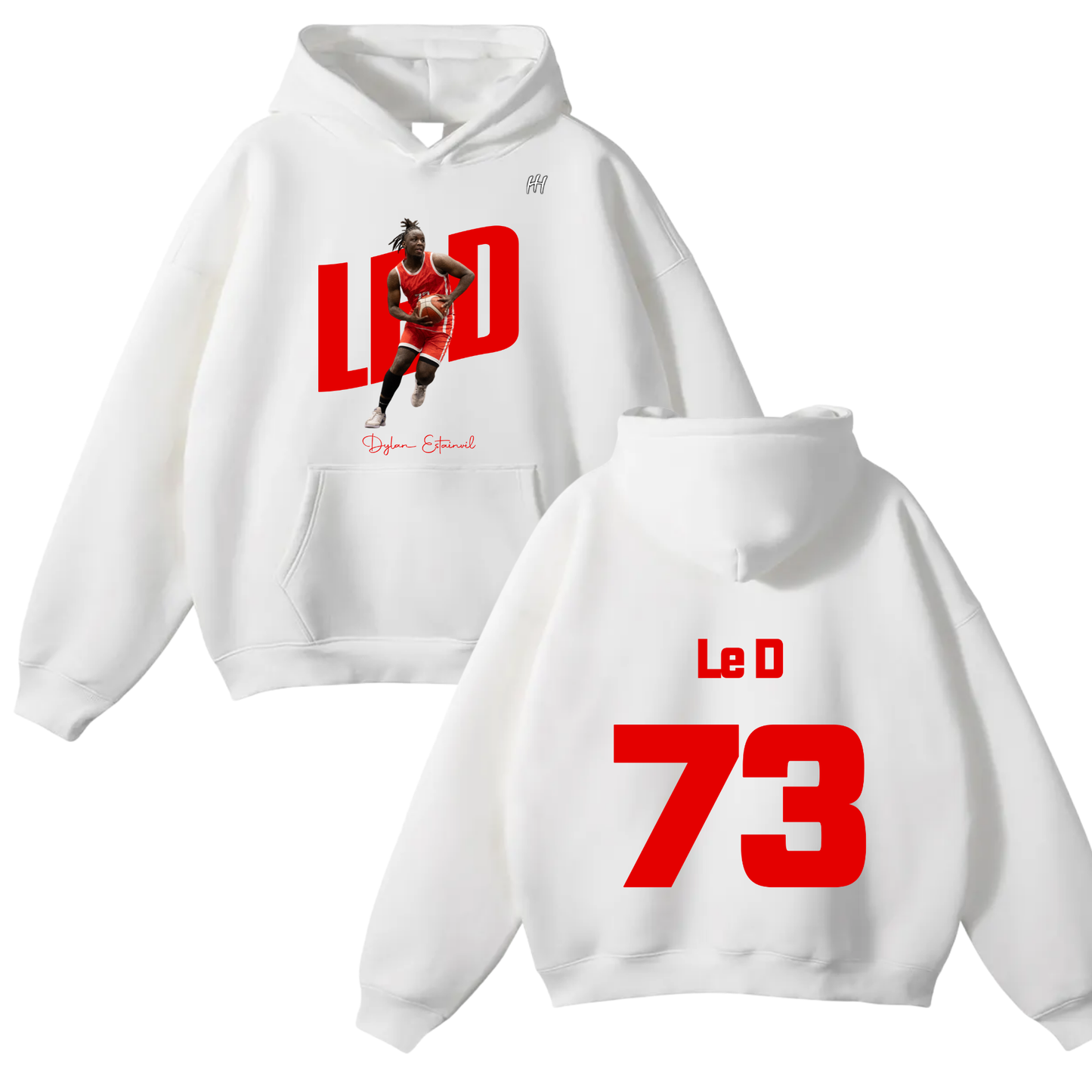 Dylan Estainvil Oversize Fleeced Hoodie