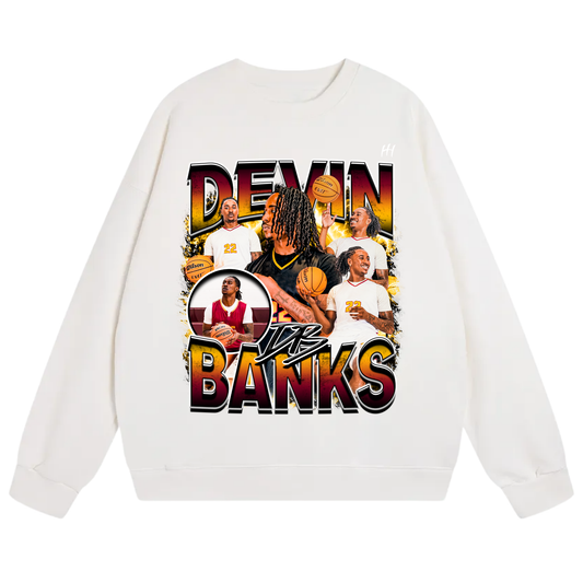Devin Banks Heavyweight Crewneck Sweatshirt