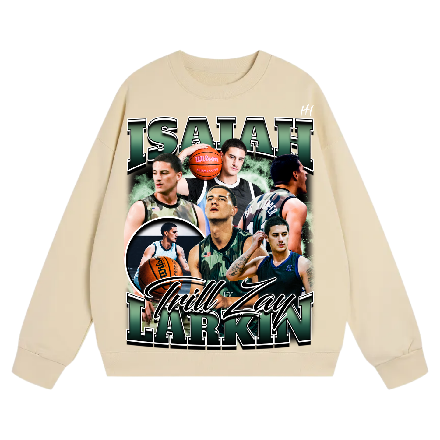 Isaiah Larkin Heavyweight Crewneck Sweatshirt