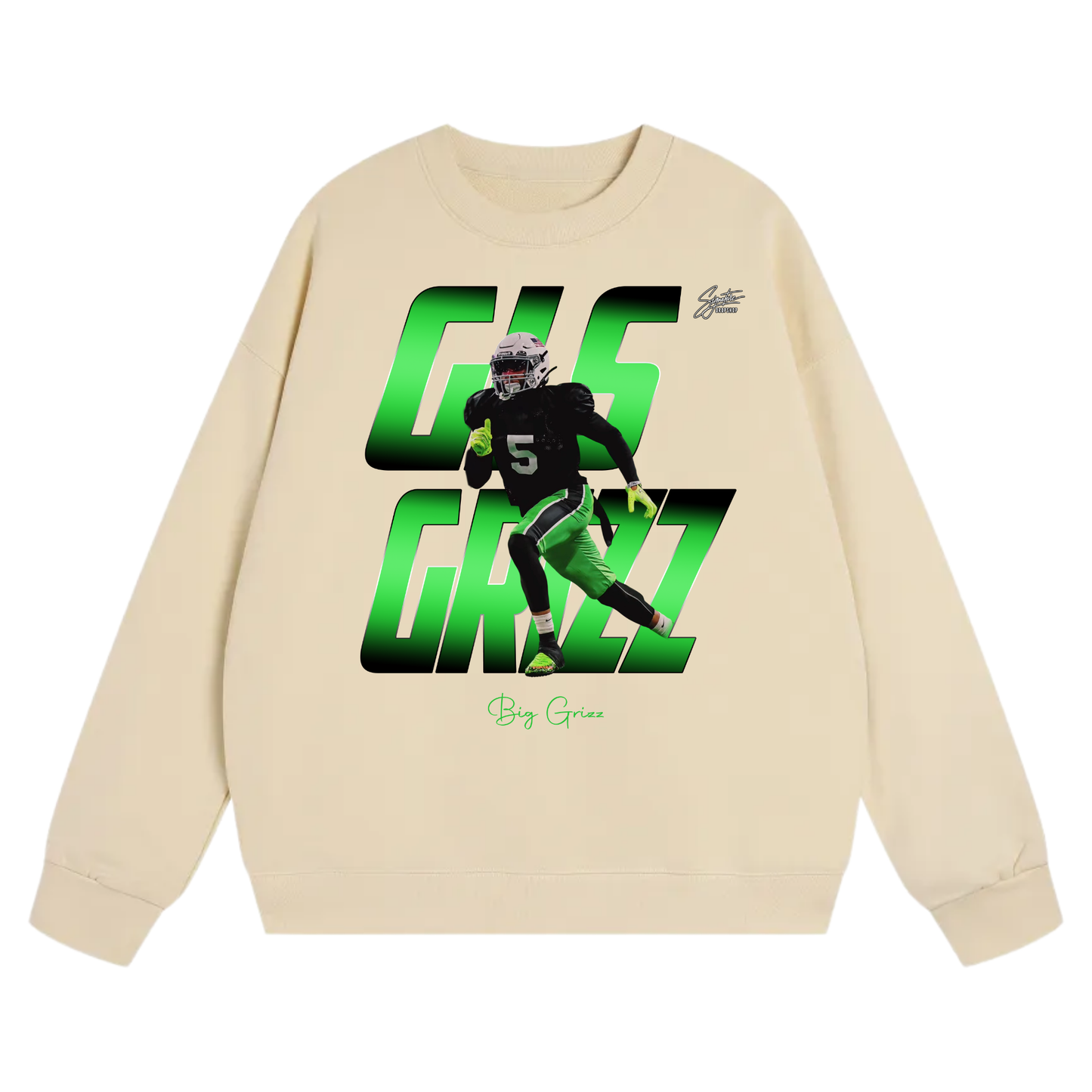 Big Grizz Heavyweight Crewneck Sweatshirt