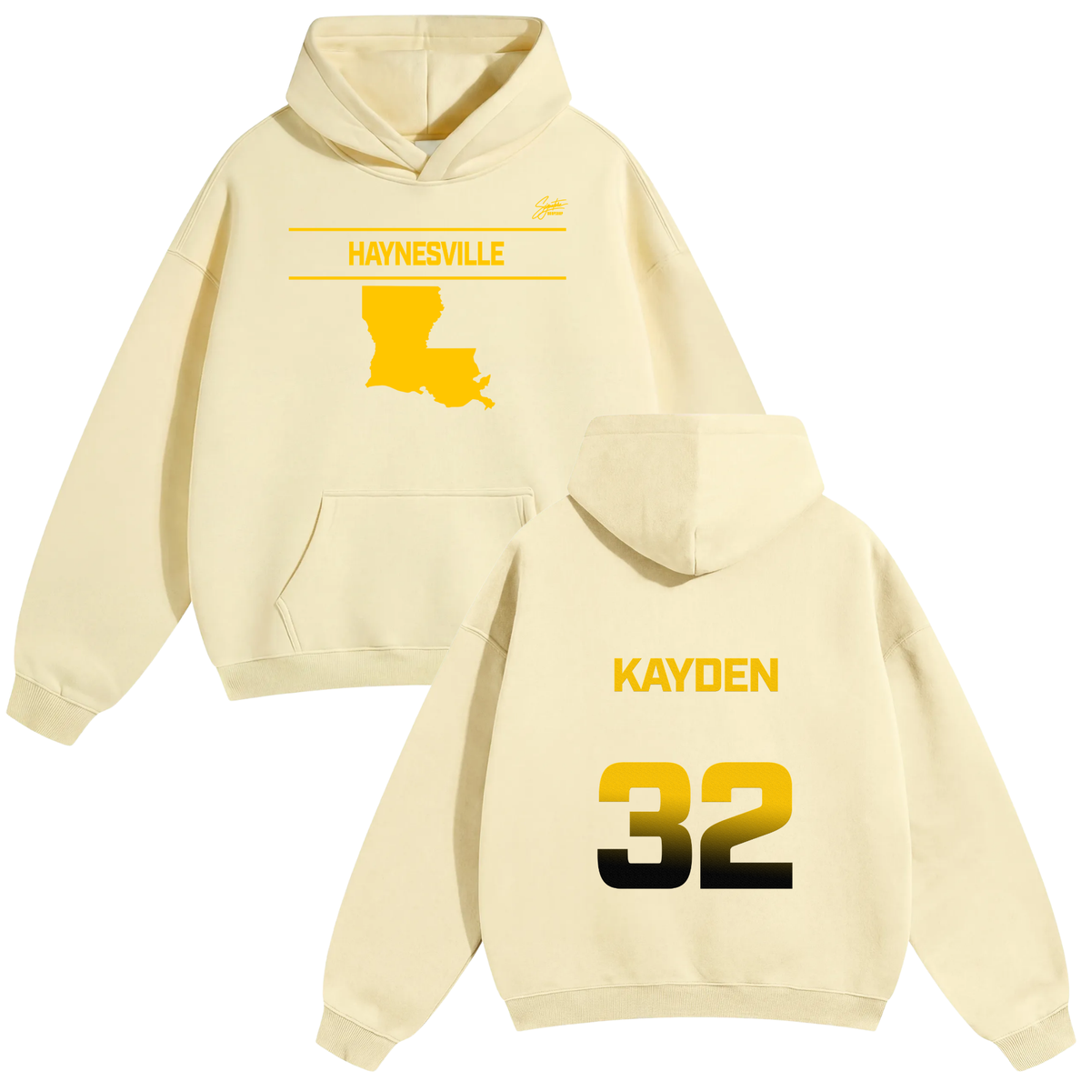 Kayden Jones Oversize Fleeced Hoodie