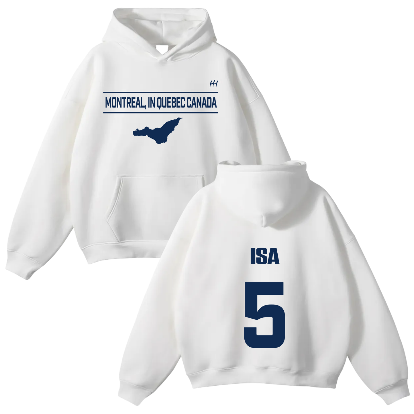 Isabelle Addis Oversize Fleeced Hoodie