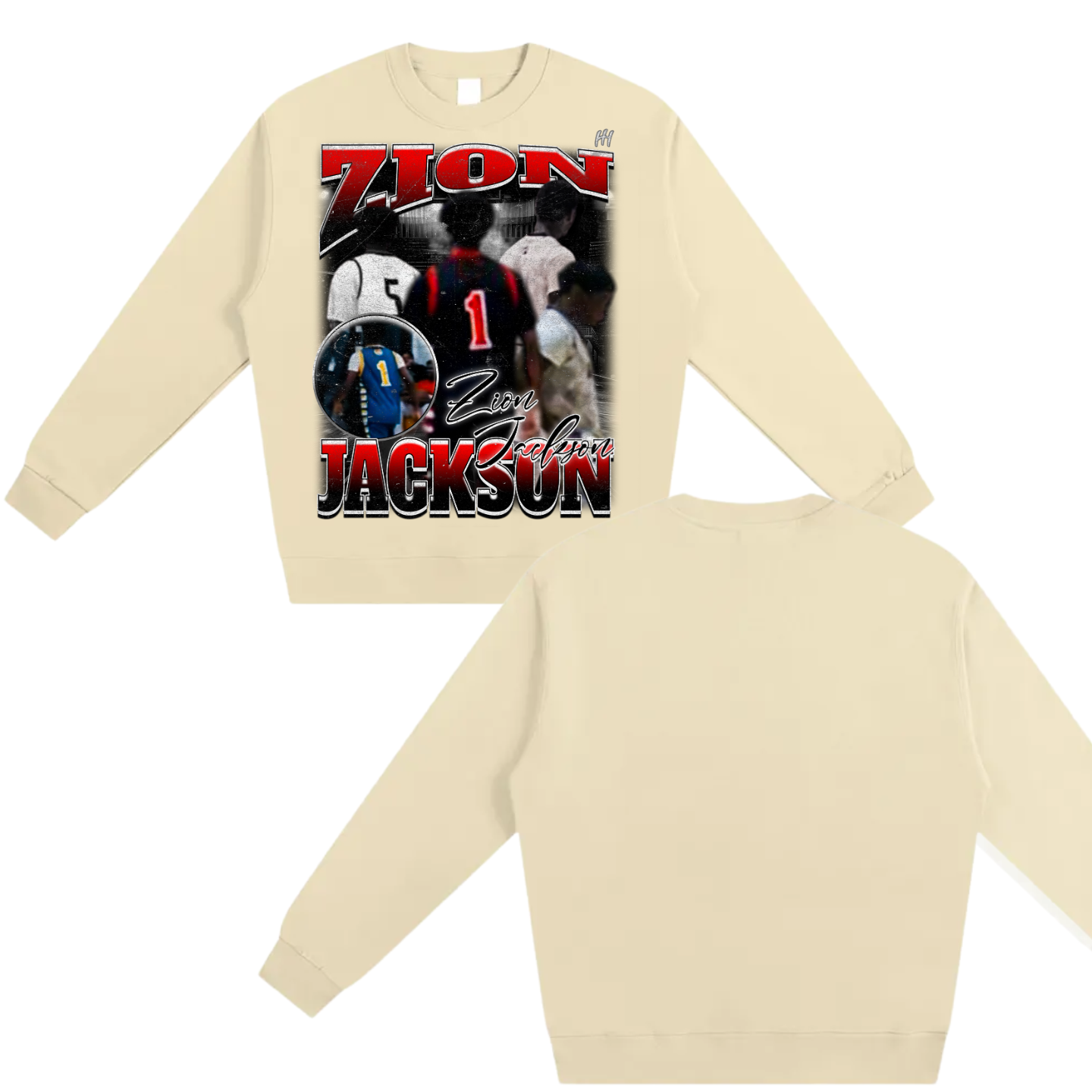 Zion Jackson Heavyweight Crewneck Sweatshirt