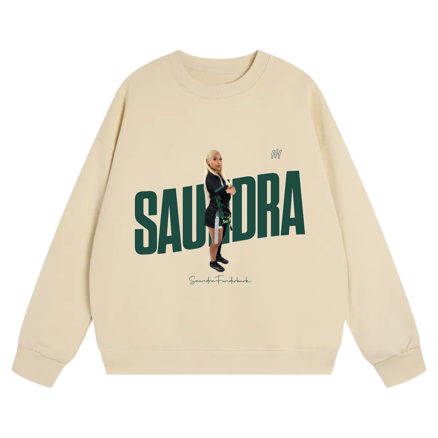 Saundra Heavyweight Crewneck Sweatshirt