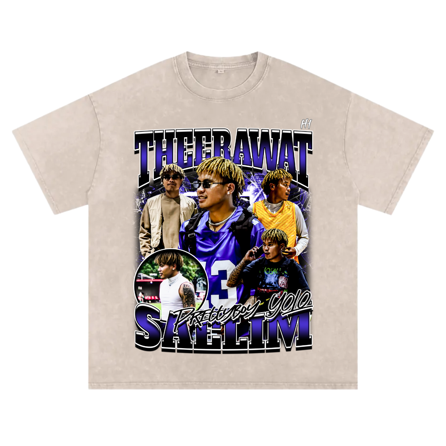 Theerawat Saelim Heavyweight Oversized T-shirt