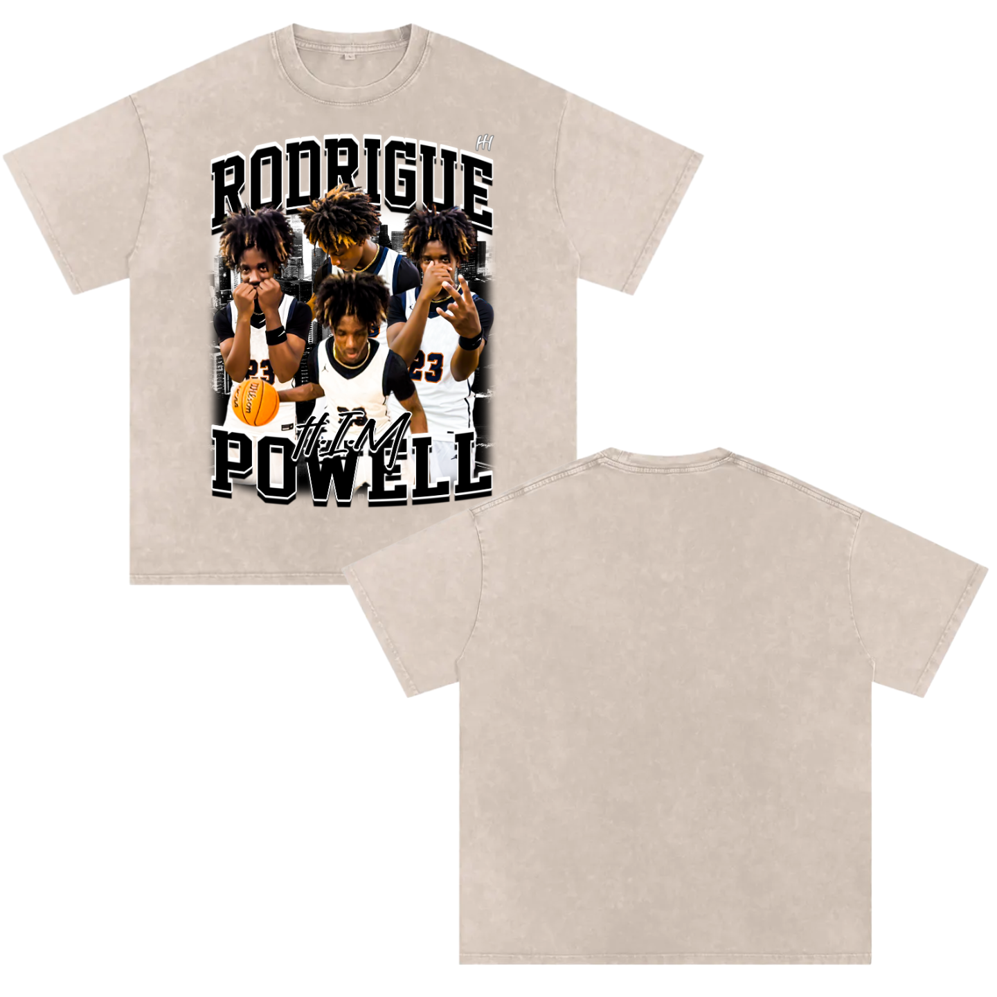 Rodrigue Powell Heavyweight Oversized T-shirt