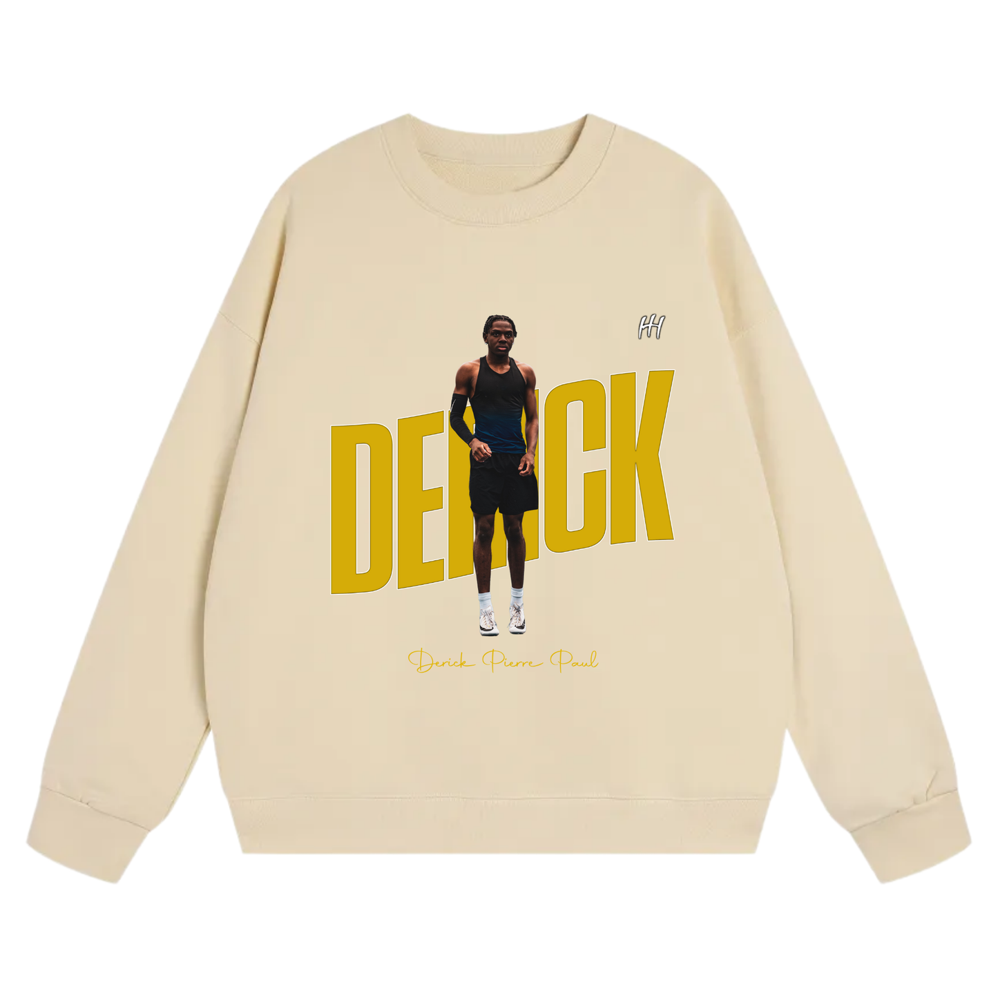 DERICK PIERRE PAUL Heavyweight Crewneck Sweatshirt