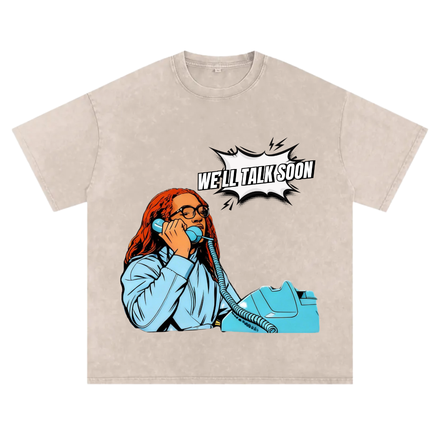 Ethan Royal Oversized T-shirt
