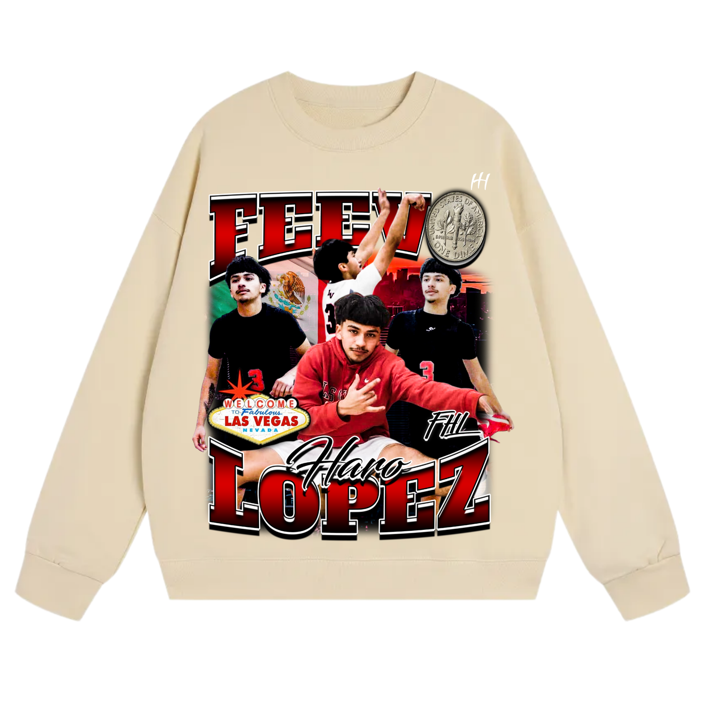 Feevo Haro Lopez Heavyweight Crewneck Sweatshirt