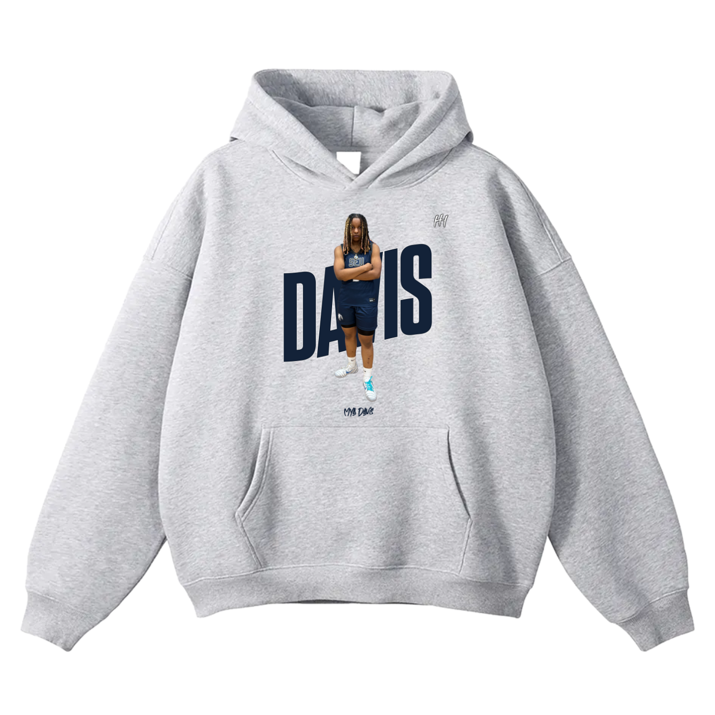 Mya Davis Oversize Fleeced Hoodie