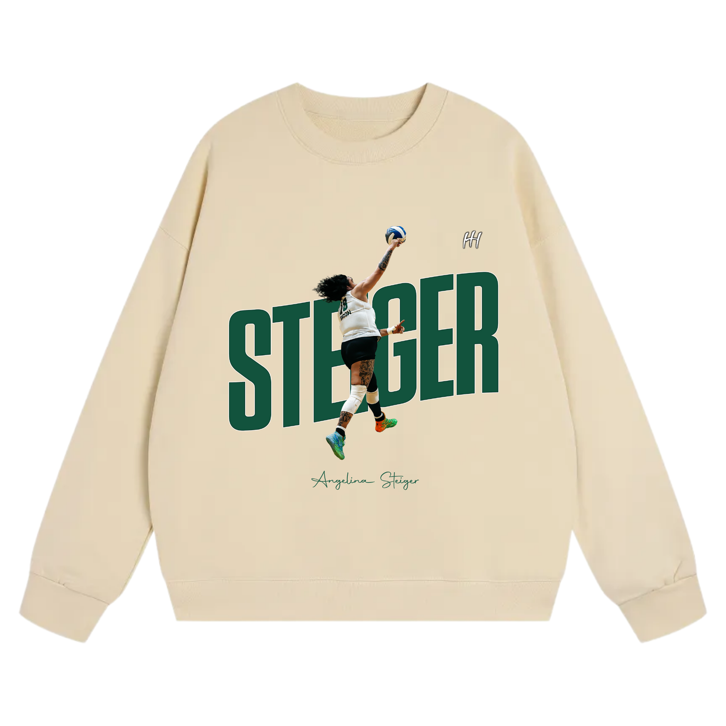 Angelina Steiger Heavyweight Crewneck Sweatshirt